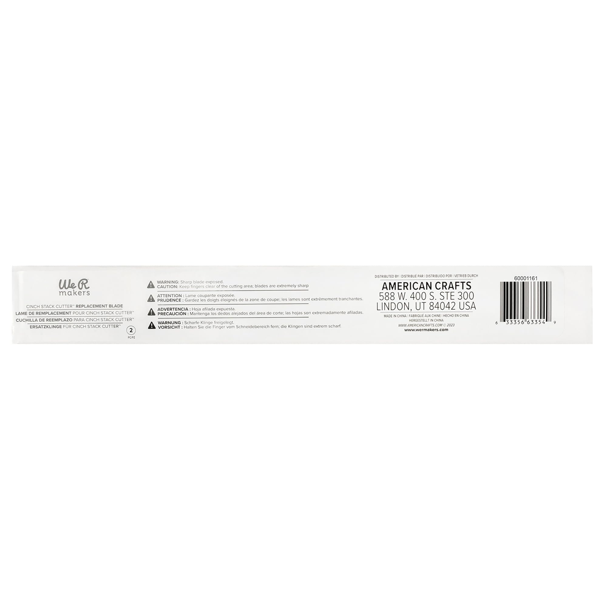 We R Makers Cinch Stack Cutter Replacement Blade - For Guillotine Paper Cutter - For Paper And Cardstock - Scrapbooking, Book Binding & Crafting