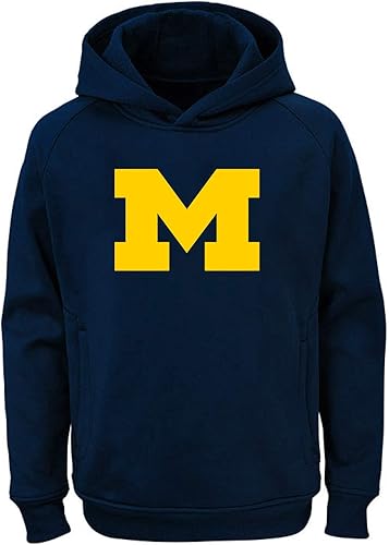 Miniatura 8 de Outerstuff NCAA Youth 8-20 Team Color Performance Primary Logo Sudadera con capucha