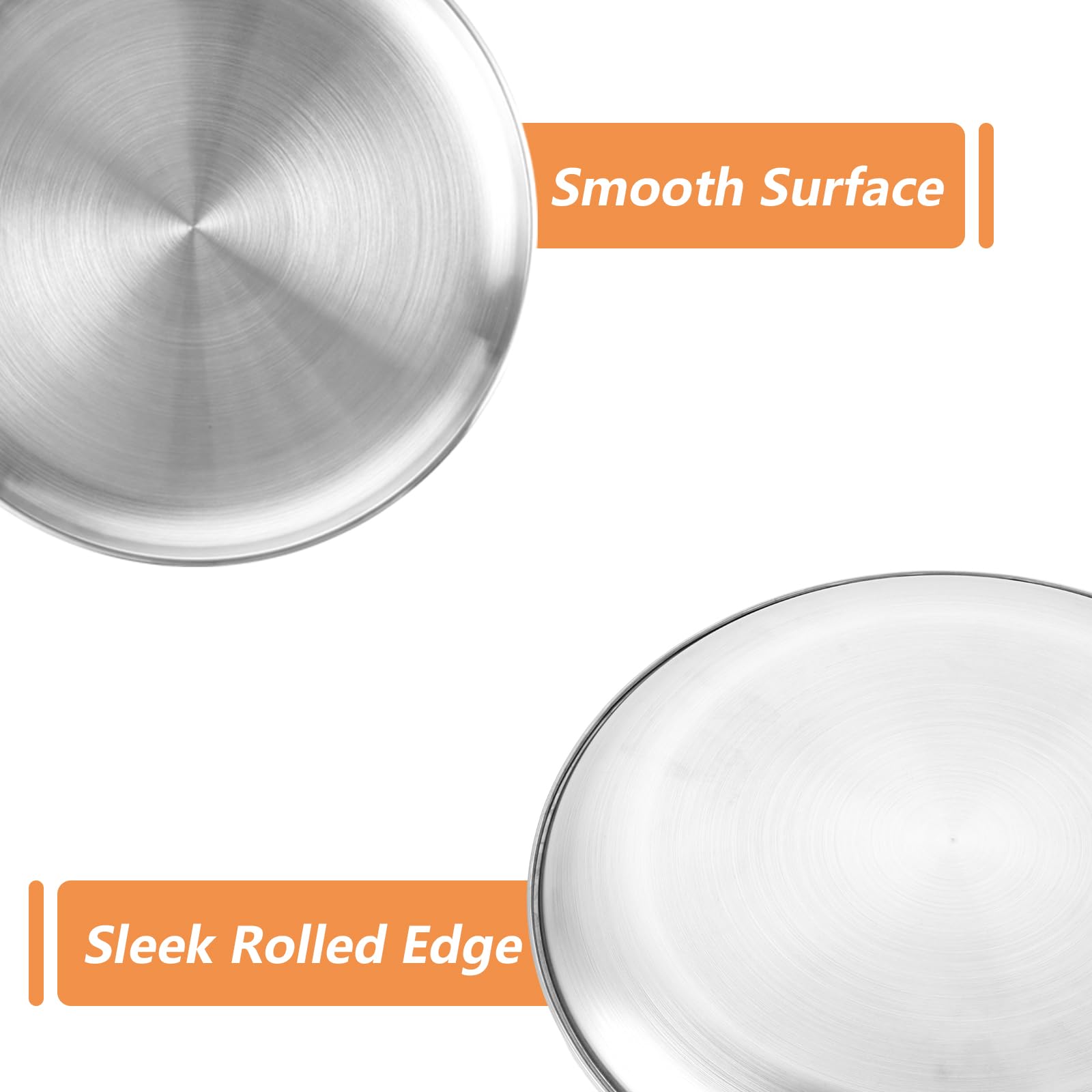 Set 6 Teglie Tonde In Silicone Antiaderente PINGEUI - Stampo Per Torte, Pizza E Dessert, 3 Colori (Verde, Azzurro, Rosso), 2 Dimensioni (16,3 E 19,8 Cm)