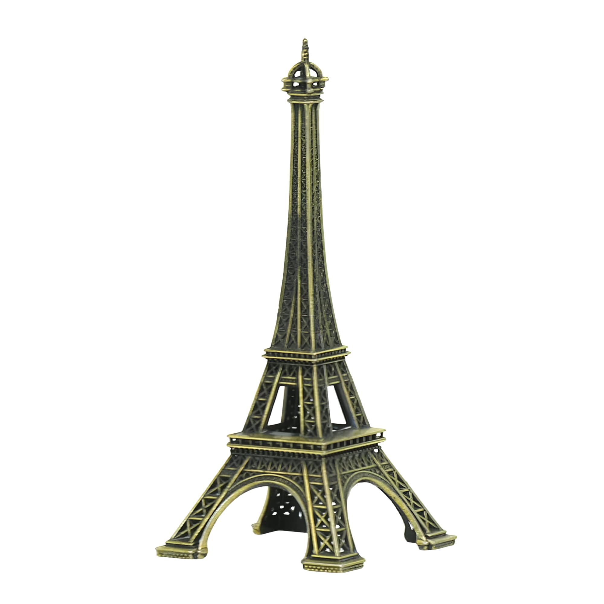 City-Souvenirs Mini Bronze Eiffel Tower Statue Replica 2.75 Inch Paris Figurine
