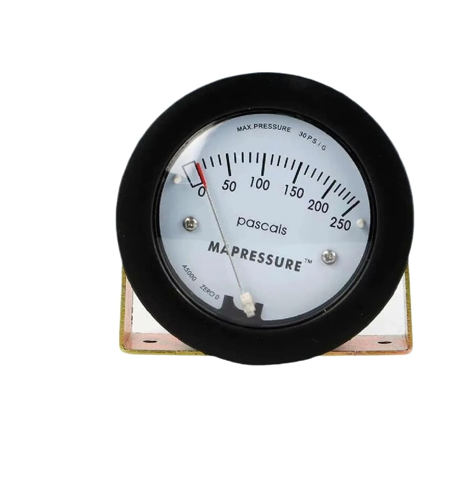 Manomètre différentiel mécanique boîtier compact analogique haute finition