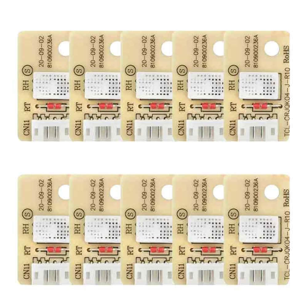 Xnuiasqe For Humidifier Humidity Sensor Board 10Pcs Temperature And Humidity Probe For Dehumidifier