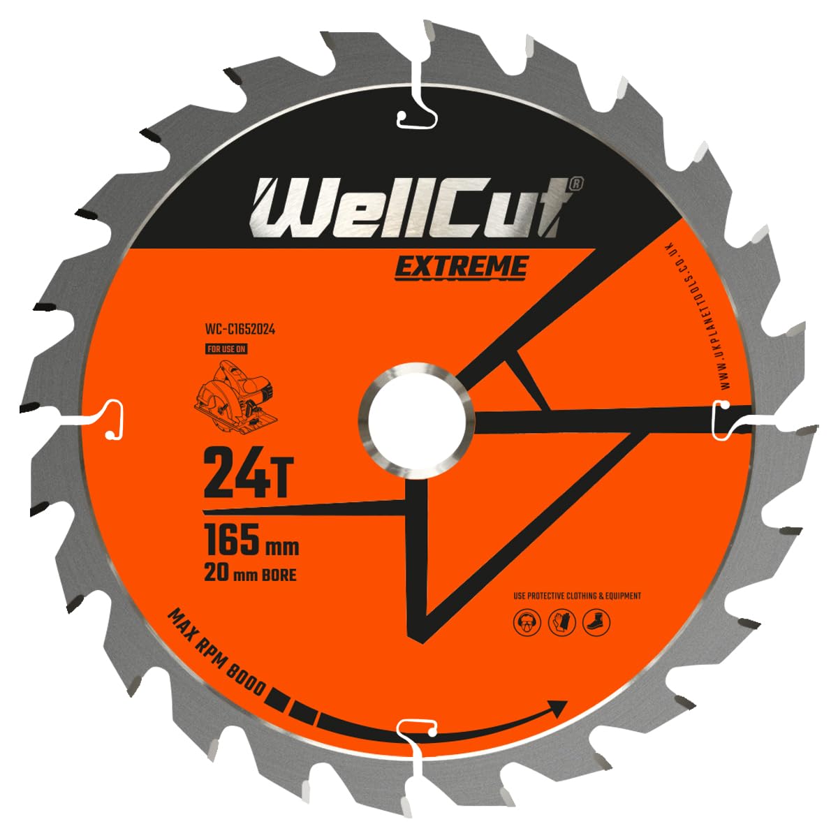 Makita M-Force - Cirkelsu00e5gblad - Fu00f6r Tru00e4 - 165 Mm - 10 Tu00e4nder Makita M-Force - Cirkelsu00e5gblad - Fu00f6r Tru00e4 - 165 Mm - 10 Tu00e4nder