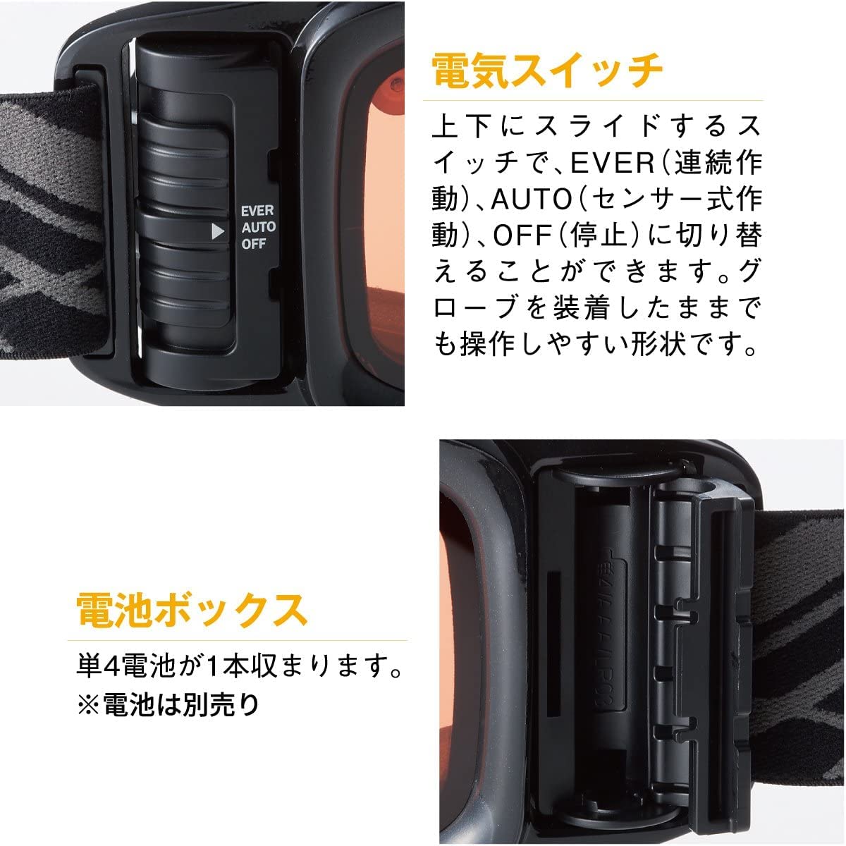 Amazon | SWANS (スワンズ) スキー スノーボード ゴーグル