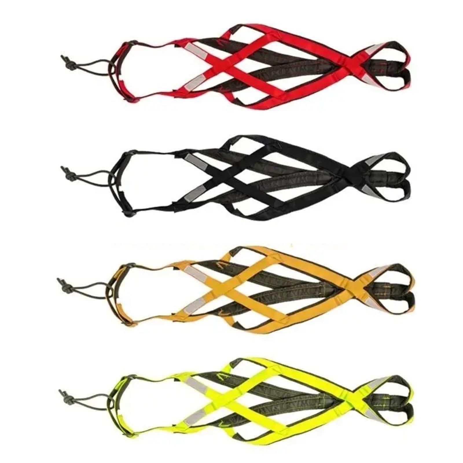 Arnés reflectante de entrenamiento para perros QX2E, resistente para uso en trineo y entrenamiento al aire libre (sí, grande)