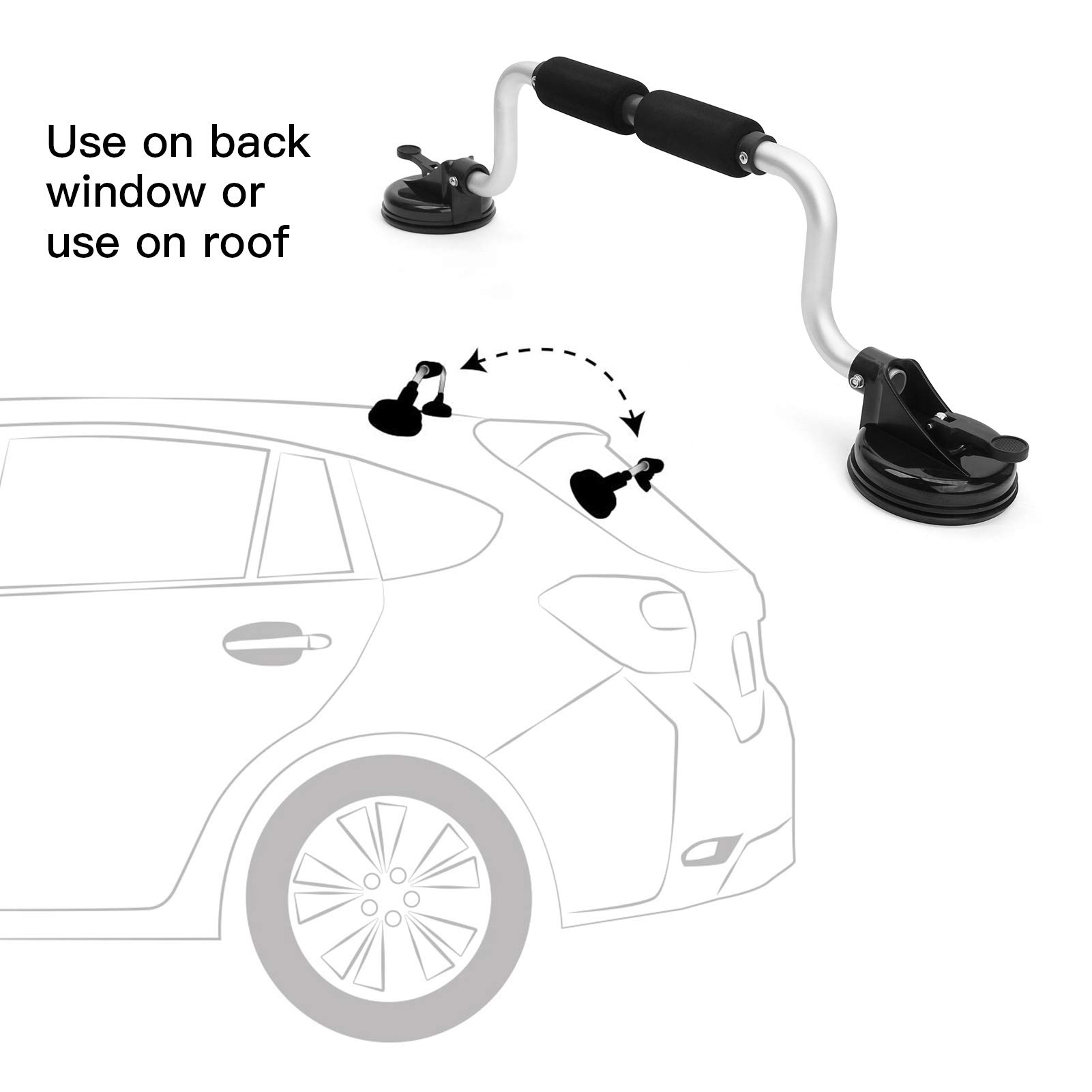 Irfora Kajak-rolschepen, laadassistent, zuigkanus, rolluikassistent voor autodak