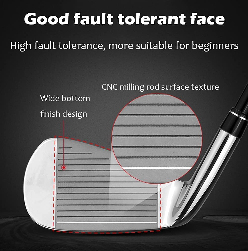 Complete Beginner Golf Club Set, Men's Golf Complete Set Golf Standard Ball Bag & Golf Right Handed Clubs Beginner's Full Set, Graphite Shaft, Pack of 12 with Cart Bag.99