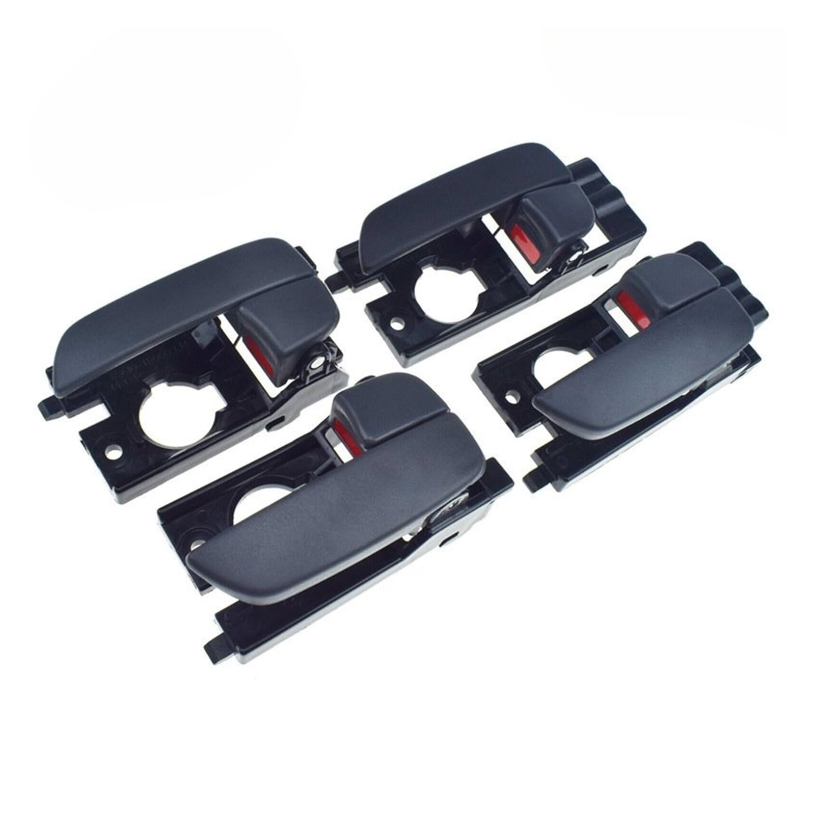 Jkswzma 1 Set-4Pc Car Inner Handle For Hyundai For Accent 2006-2011 Interior Door Handle Inner Door Open Handles Car Accesories 82610-1E000(1 Set-4Pc)