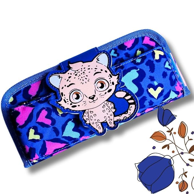 Image of Premium Pen Pencil Pouches for Kids Geometry Box for School Stationary Supplies Pencils Pouch for Girl & Boys Aesthetic case with Large Space Geometry Bags for Children Best Birthday Gifts