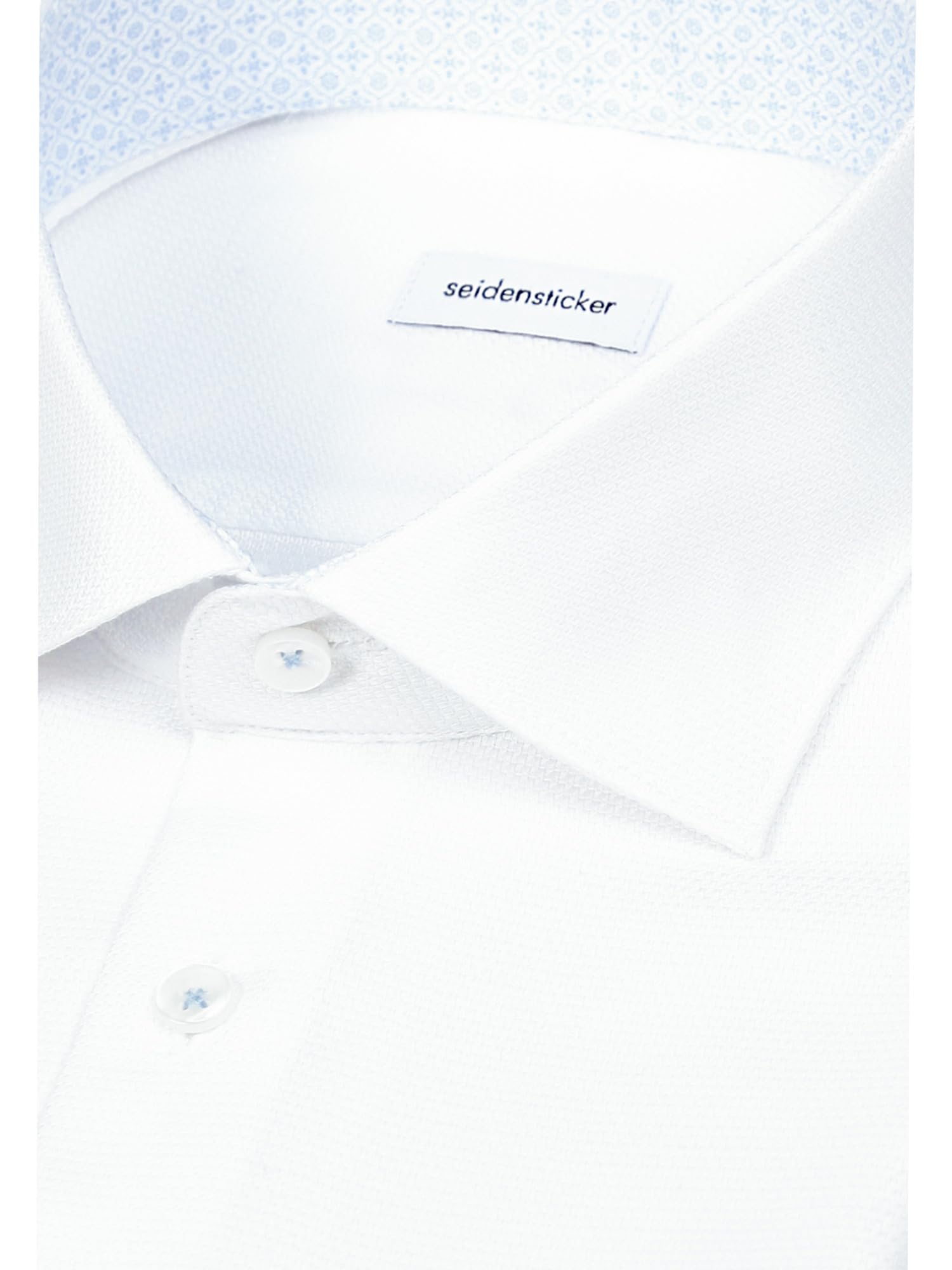Seidensticker męska koszula biznesowa - X-Slim Fit - nie wymaga prasowania - kołnierz Kent - długi rękaw - 100% bawełna