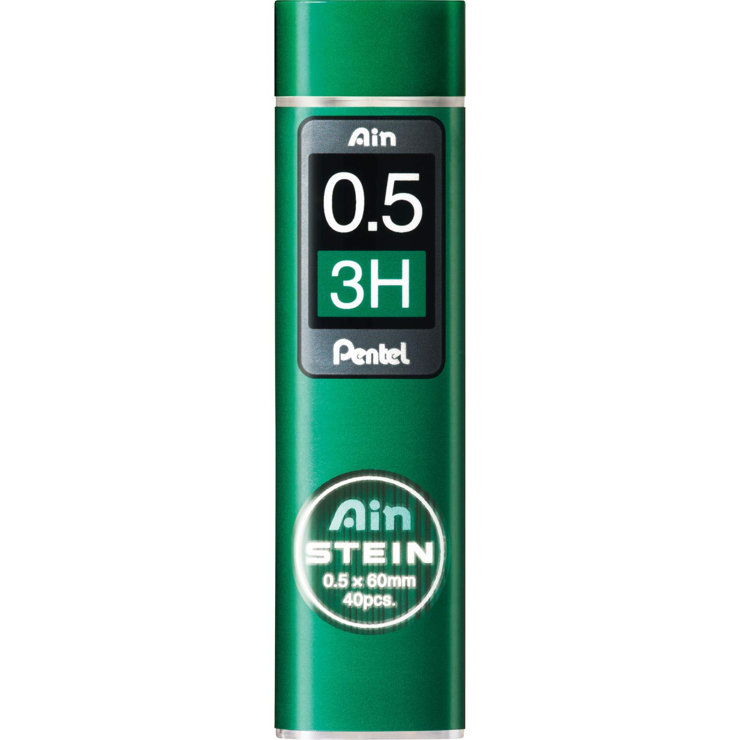 Pentel Mechanical Pencil Lead, Ain Stein, 0.5mm, 3H (C275-3H)