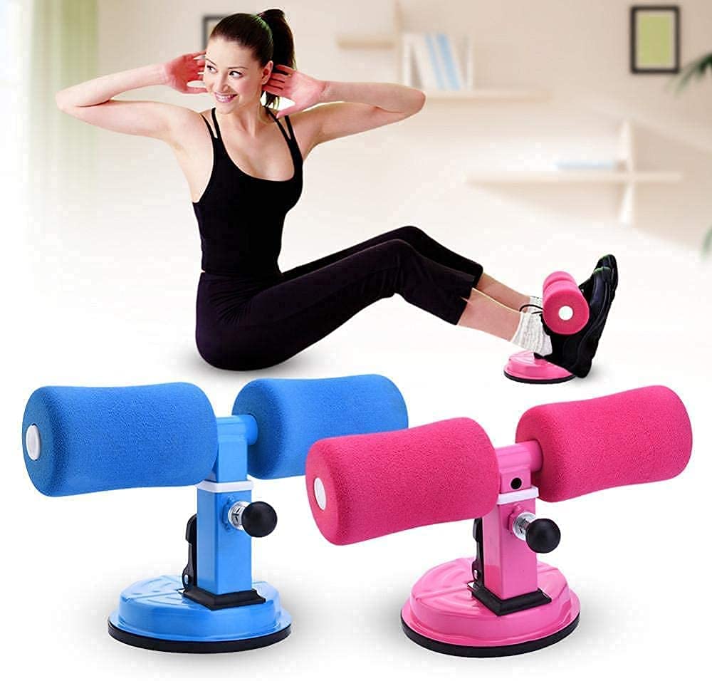 Welton Sit-ups Assistant at Home Working Out, Adjustable Sit-Up Bar Fitness Device for Abdominal Muscle Trainer Gym Equipment Best for Weight Loss Thin Thigh *multicolor*