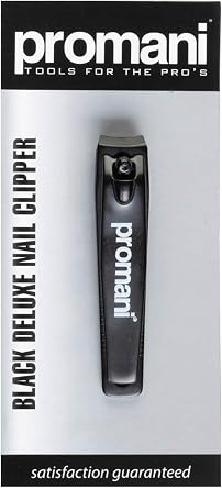 Promani Black Nail Clippers Delux PR-110