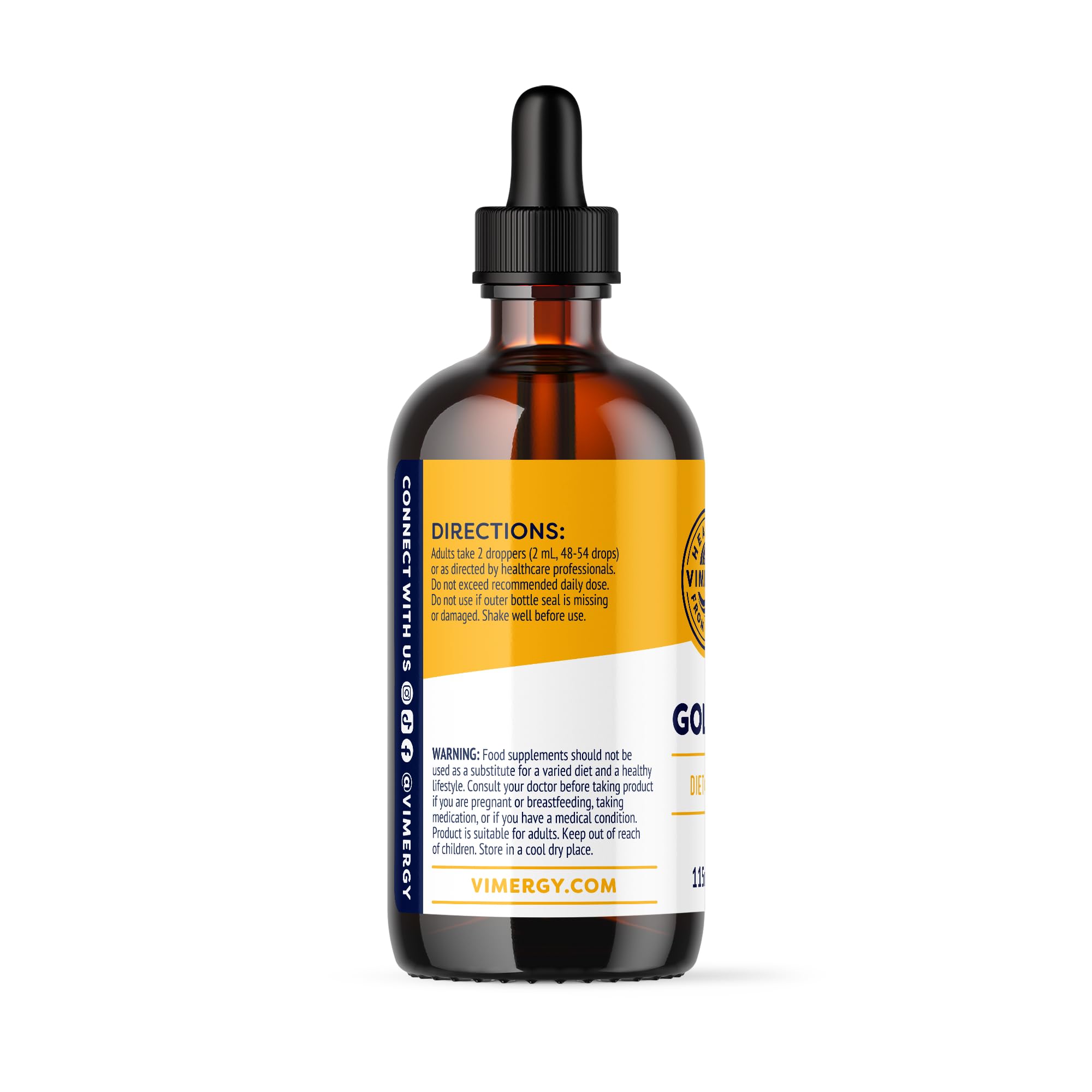 Amazon.com: Vimergy USDA Organic Goldenseal Supplement – 57 2mL (2