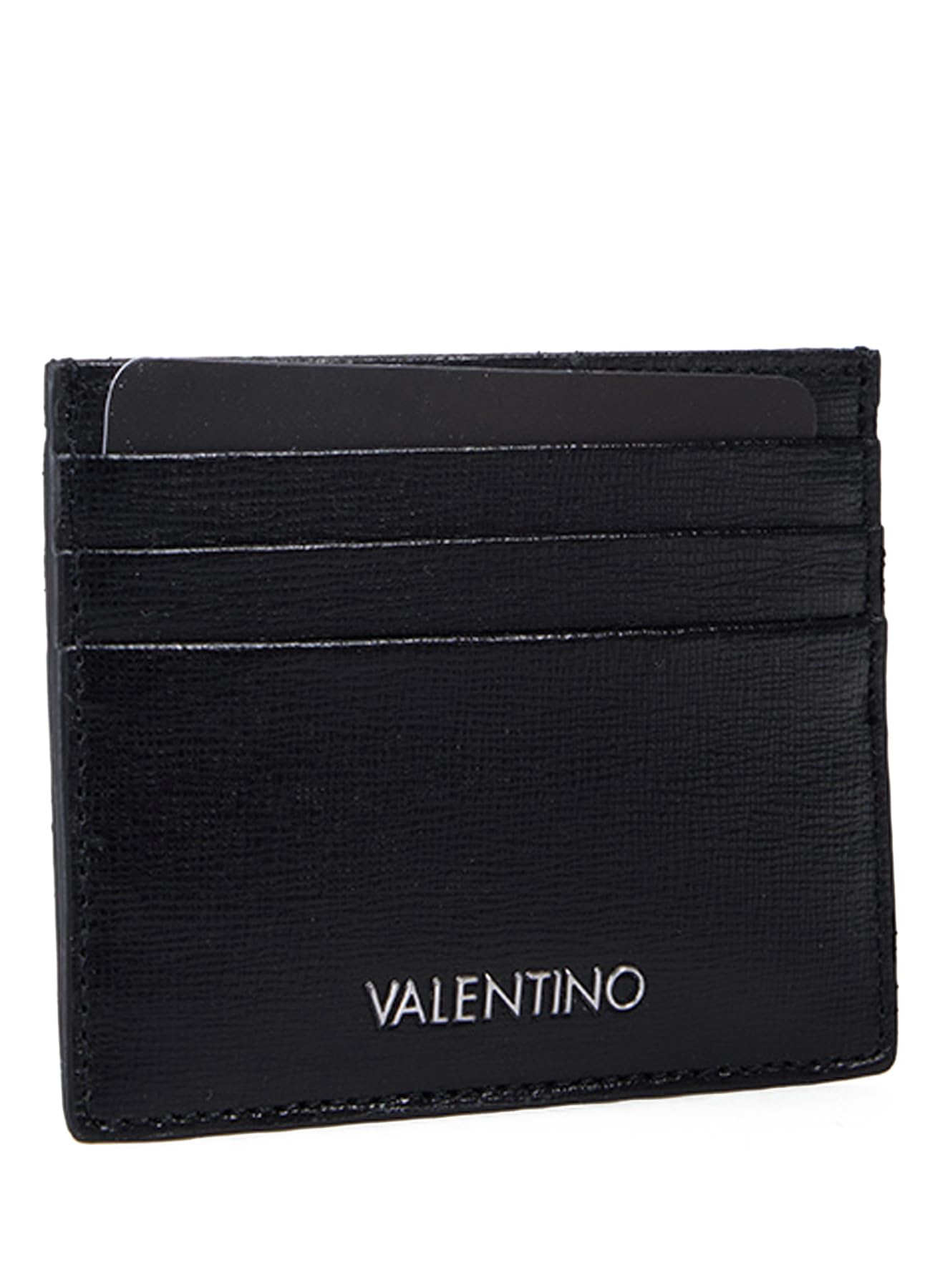 Valentino Unisex Marnier Accessory-Travel Wallet, Black, Talla UNICA