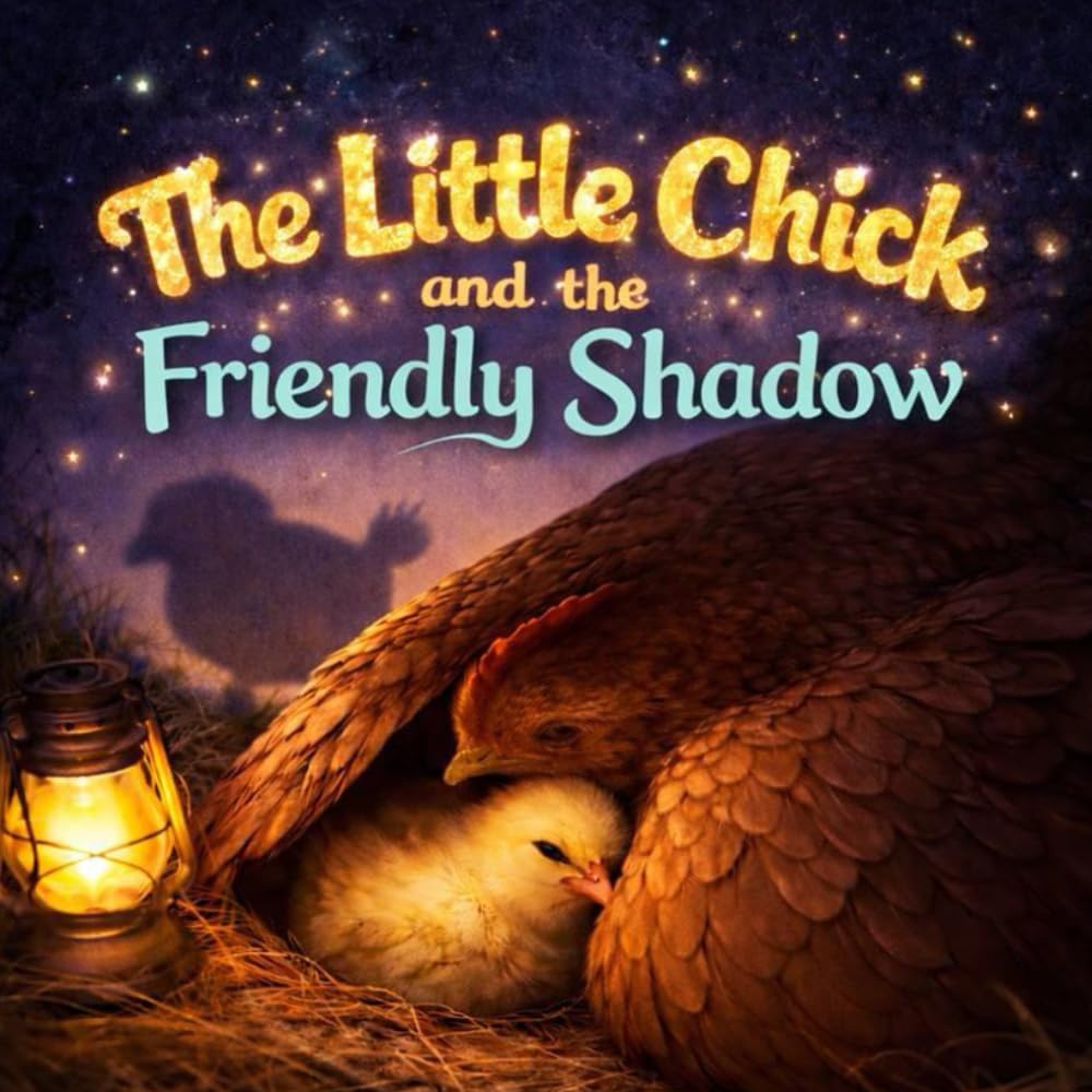 The Little Chick and the Friendly Shadow: A Gentle Bedtime Story About Shadows, Courage, and Falling Asleep (Sleepy Little Animals)