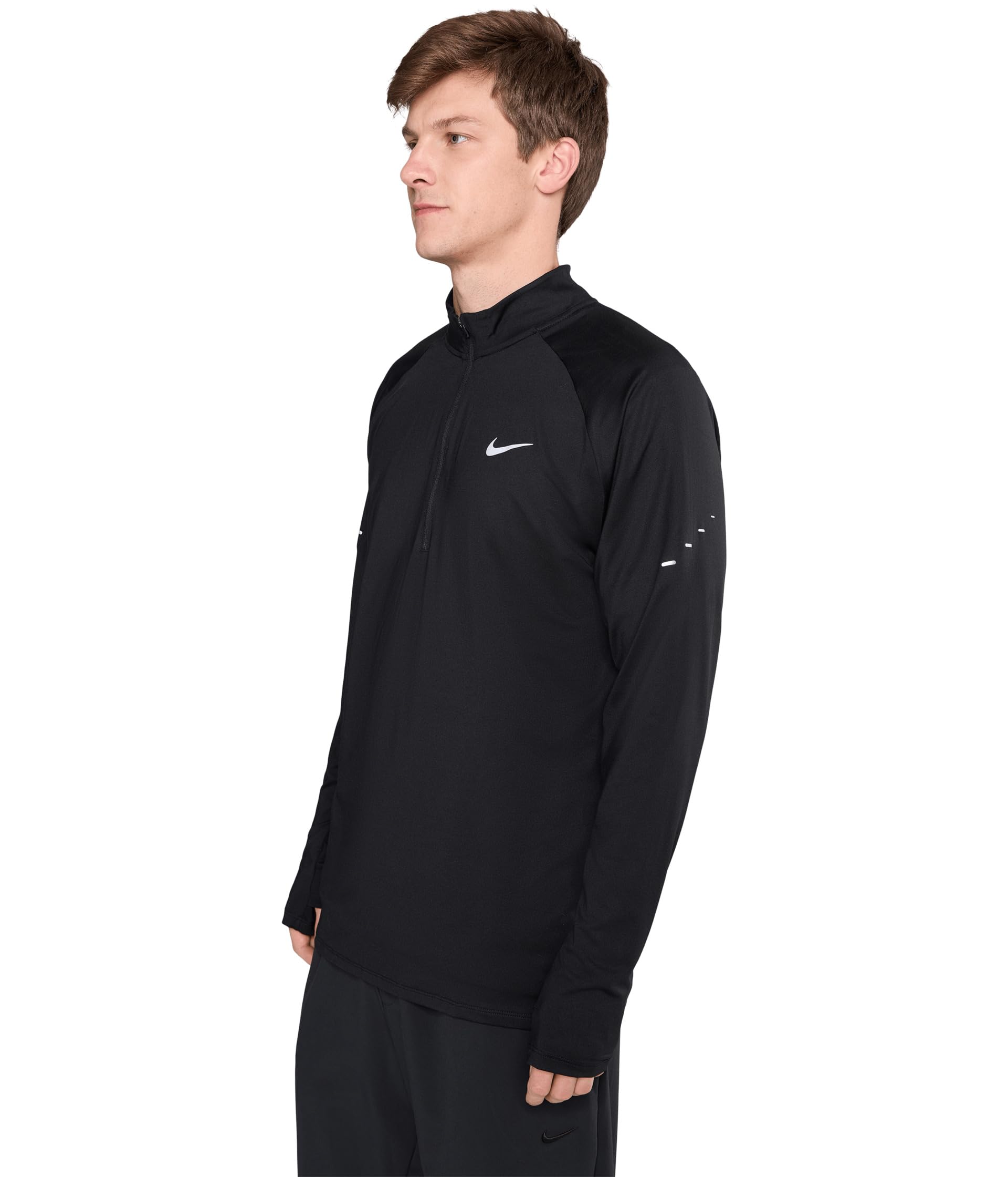 Nike Maglia da Running con Zip A 1/4 Dri-Fit Nike Stride – Uomo Sweatshirt Uomo (Pacco da 1)