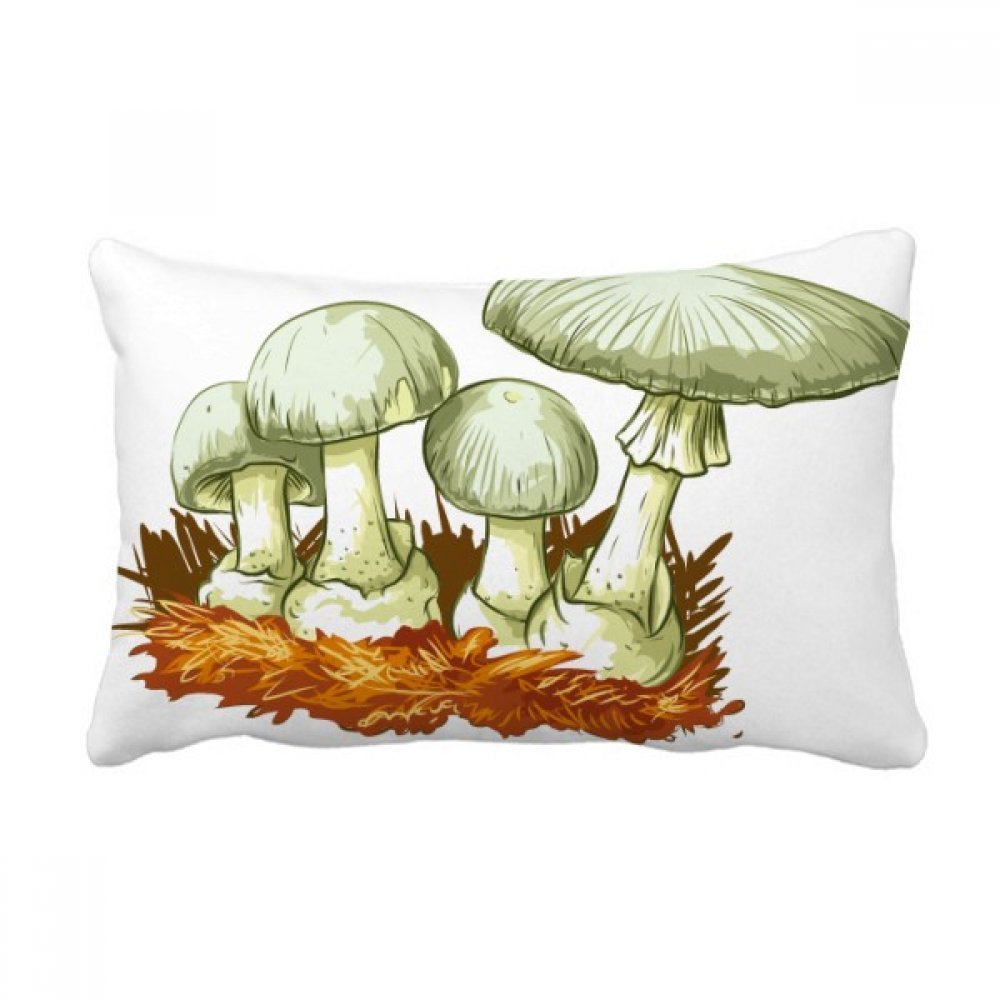 Coussin champignons illustration décorative haut de gamme pour salon