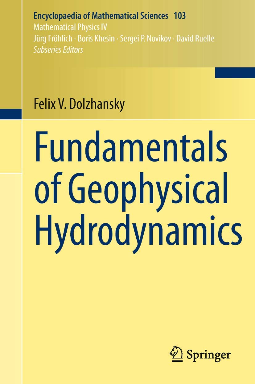 Fundamentals of Geophysical Hydrodynamics (Encyclopaedia of ...
