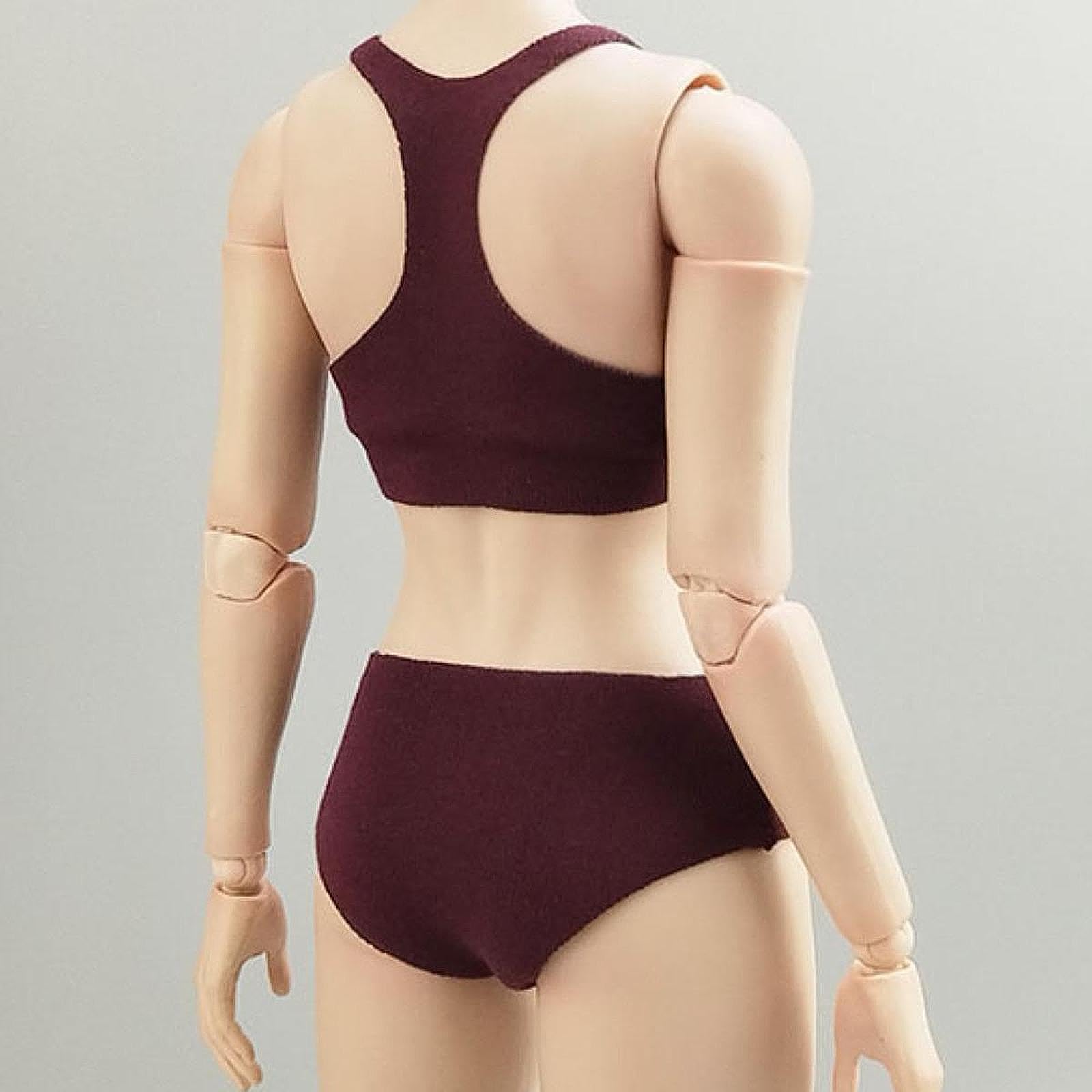 Amazon.co.jp: TWTCZOZ 1/6スケール 女性用ドール服 水着セット 12