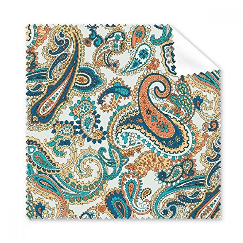 Classical Blue Orange Fish Pattern Cleaning Cloth Phone Screen Glasses Cleaner 5pcs