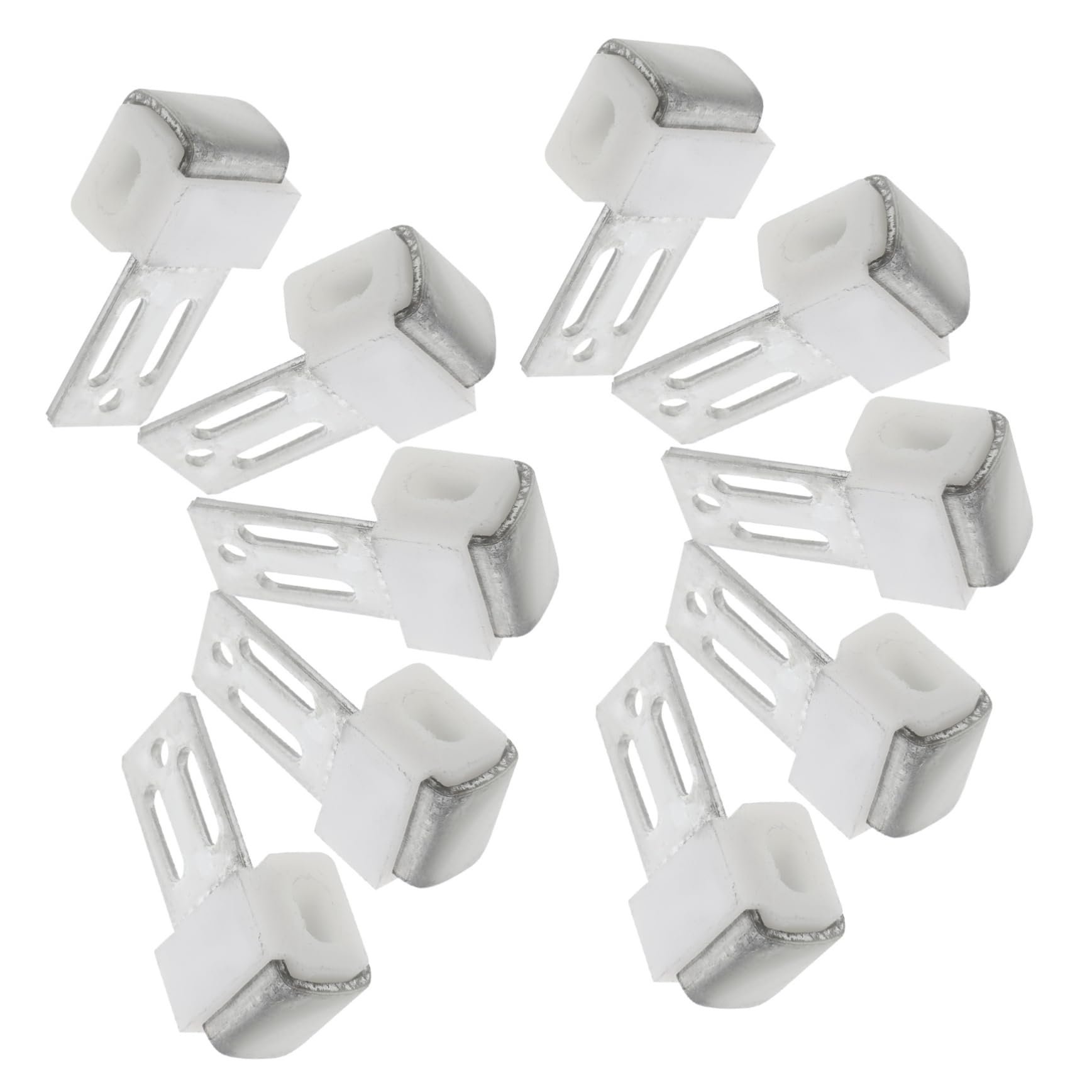 Veemoon 10pcs Couch Spring Clips for Sofa Repair Spring Fasteners Cushion Support Clips Easy Installation for Stable Furniture Noise Minimization Precise Positioning