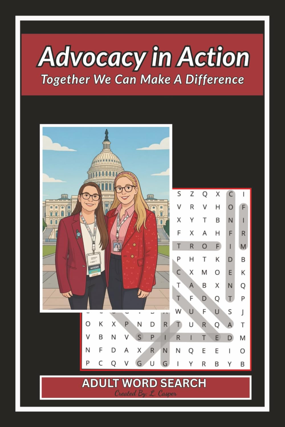 Advocacy in Action: Together We Can Make A Difference: Adult Word Search