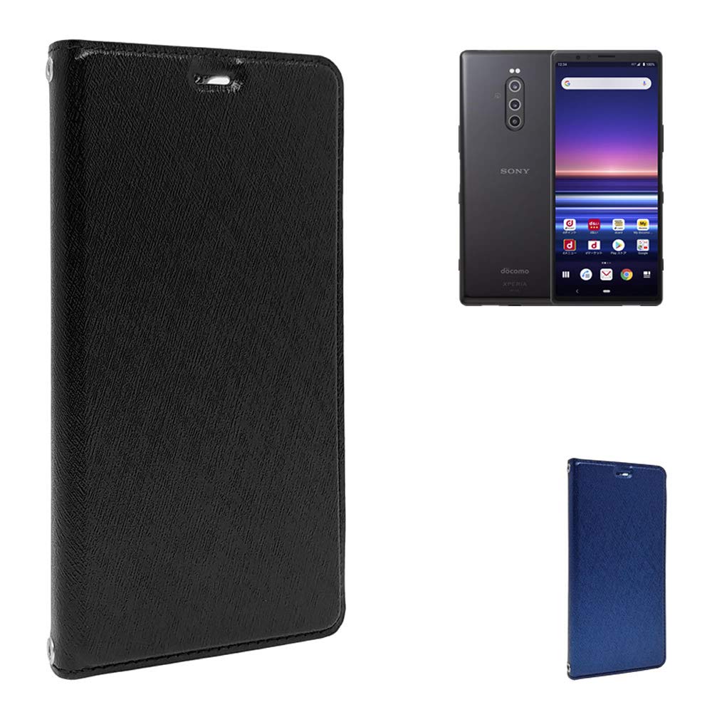 Amazon.co.jp: シズカウィル Xperia 1 ケース カバー 手帳型 SO-03L