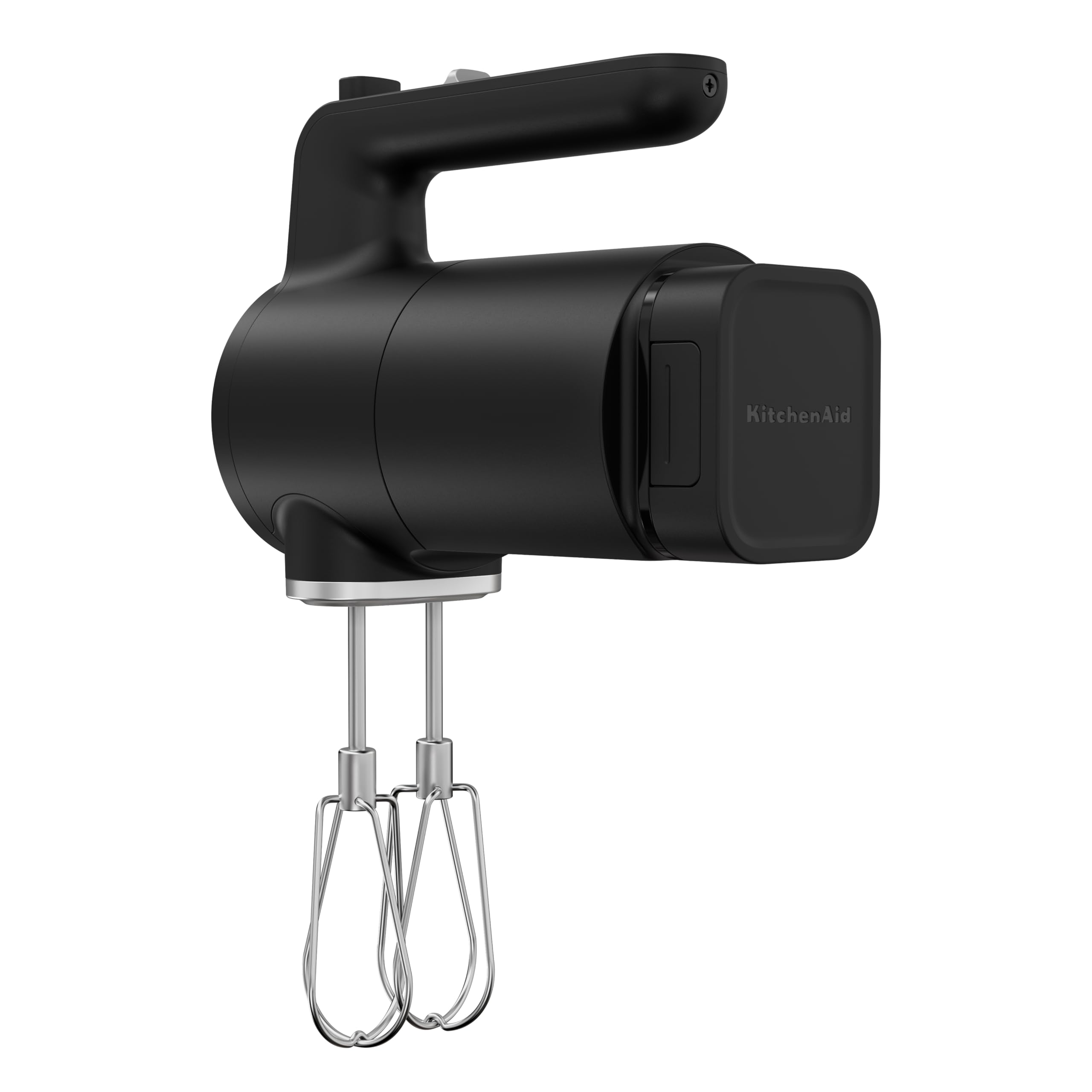 Kitchenaid Batteur à main sans fil - Go Cordless - Batteur électrique avec 7 niveaux de vitesse - 2 Fouets Turbo - Batterie Inclus - Noir