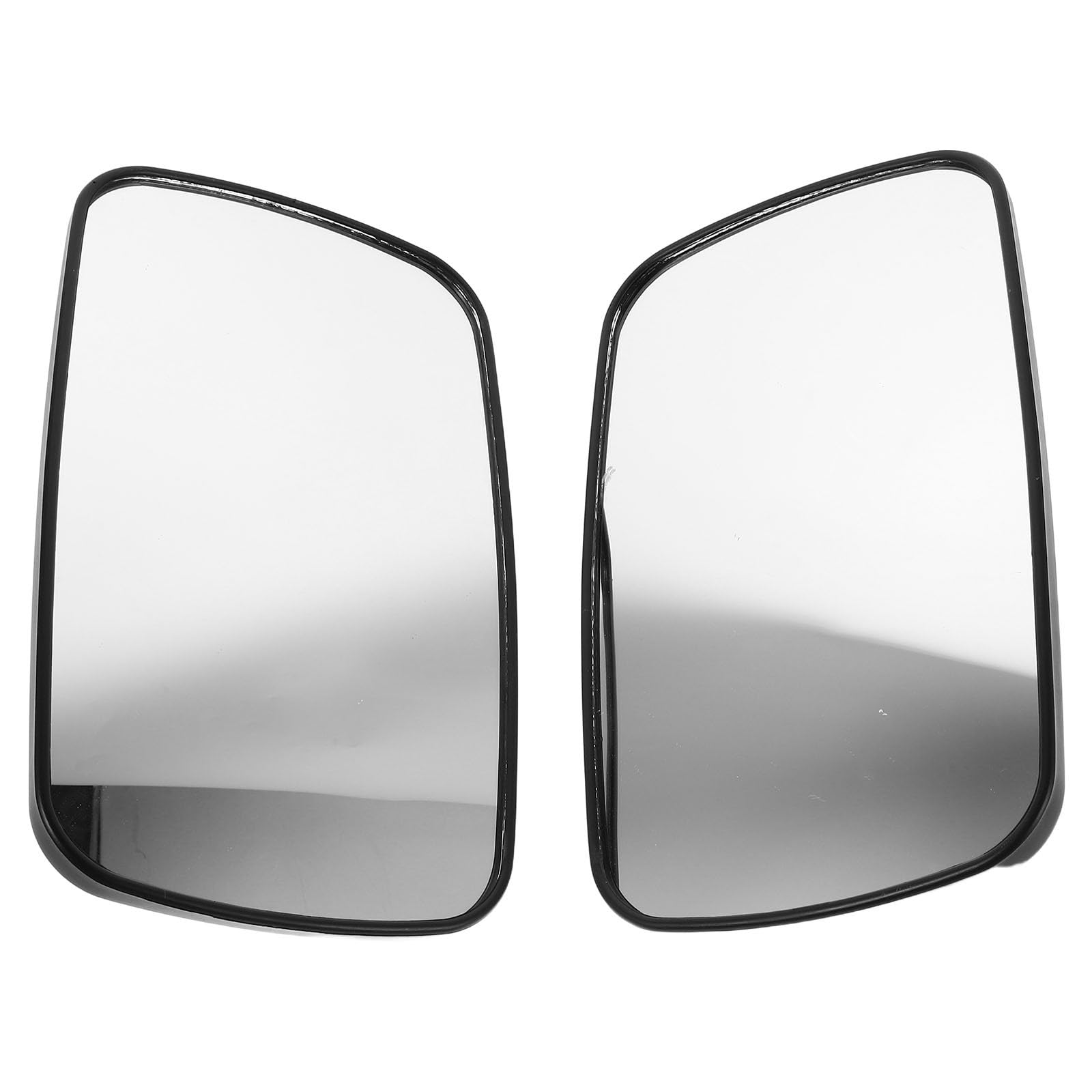 Specchio Retrovisore per Carrello Elevatore Nero 2 Pezzi | Camion e Rimorchi, Plastico e Vetro, Rivestimento Resistente alle Intemperie, Struttura Robusta
