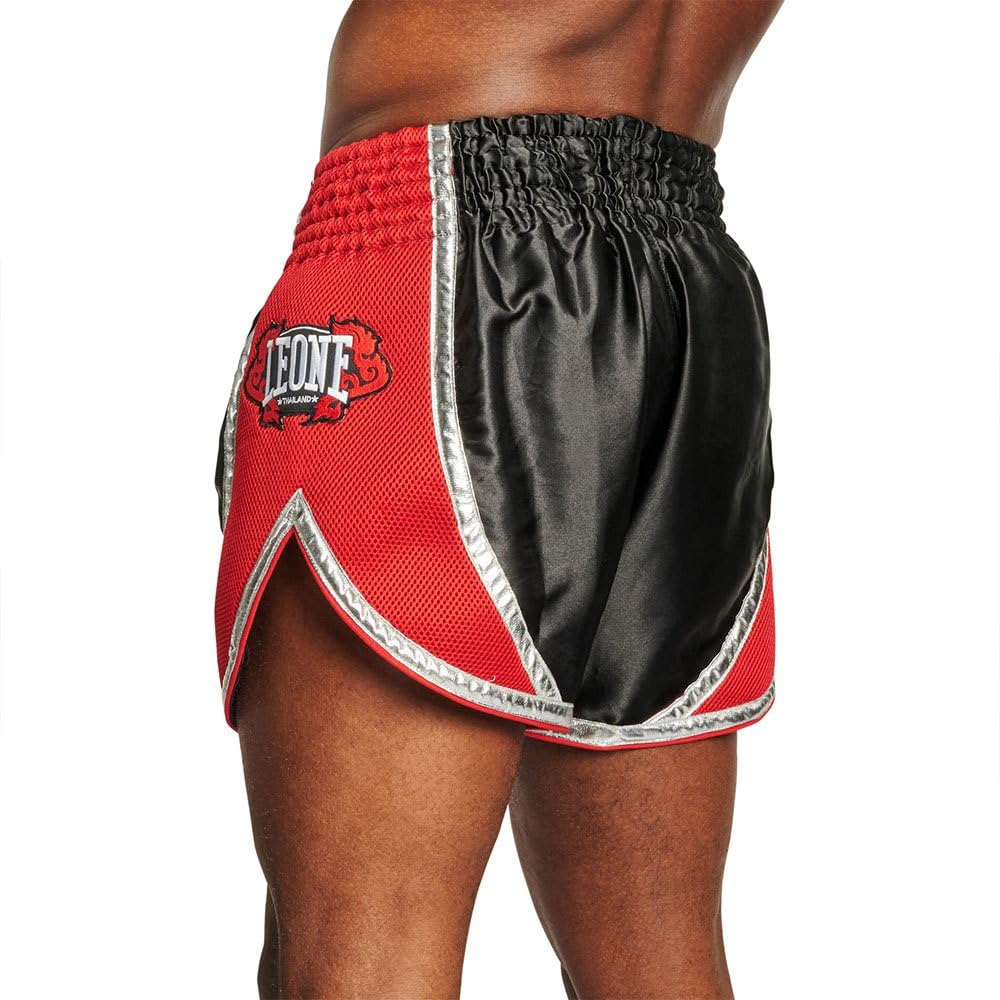 LEONE 1947 Panta Thai Chiang RAI Nero/L, Unisex Adulto, AB877