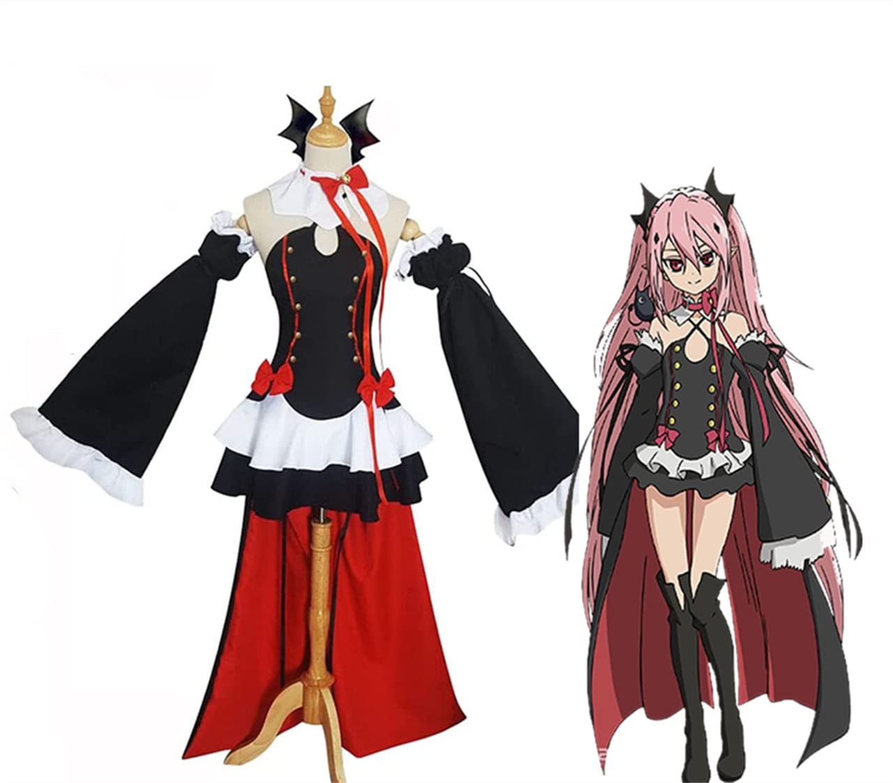 R⑦5 終わりのセラフ 吸血鬼 女王 コスチューム コスプレ 魔女 クルル 61Aqt6qswAL.jpg