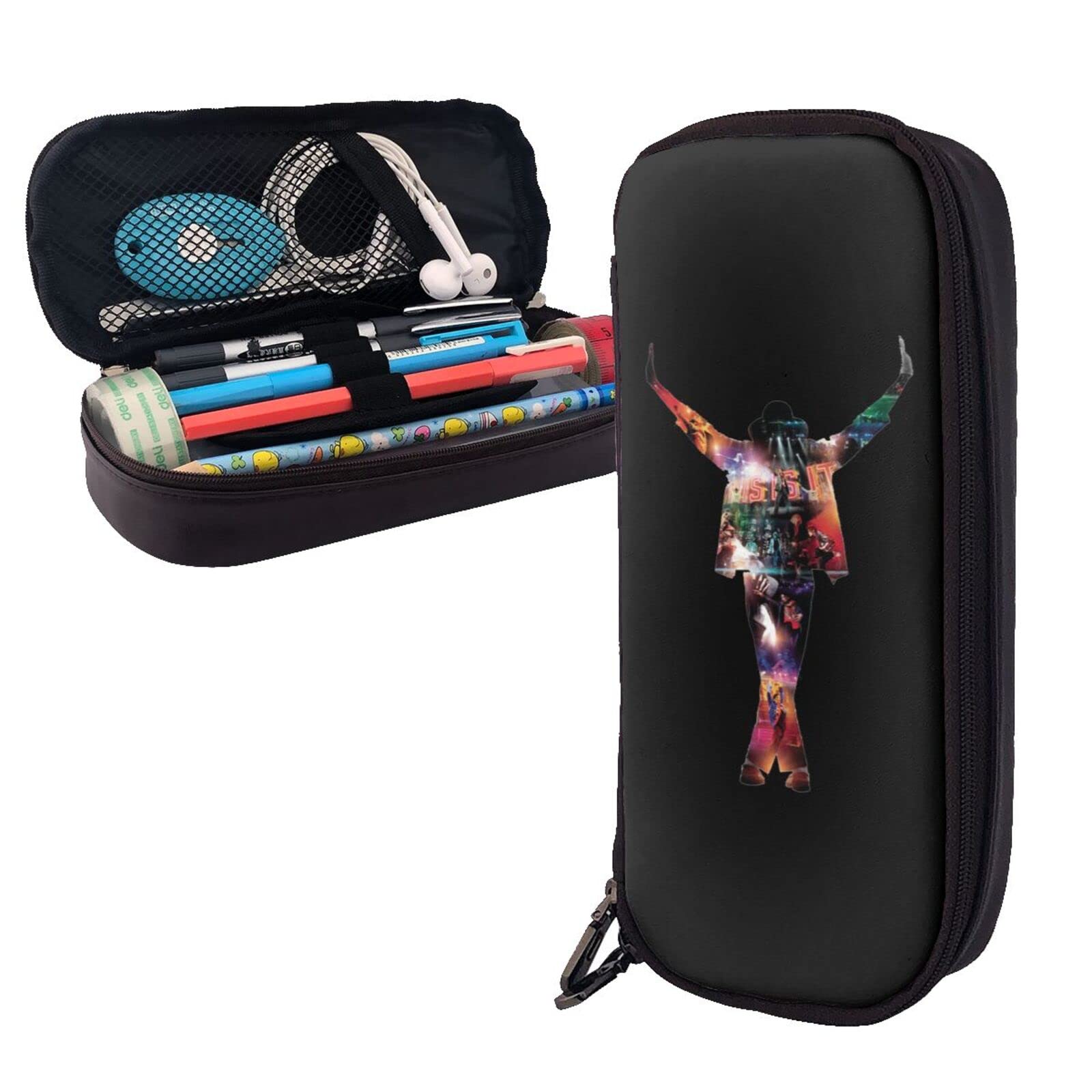 Amazon.co.jp: ペンケース 多機能 筆入れ マイケルジャクソン 筆箱