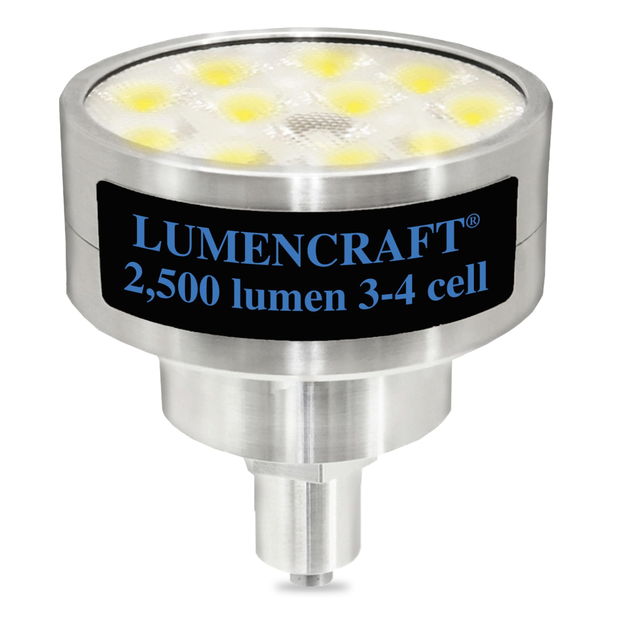 2,500 lumen 3-4 cell