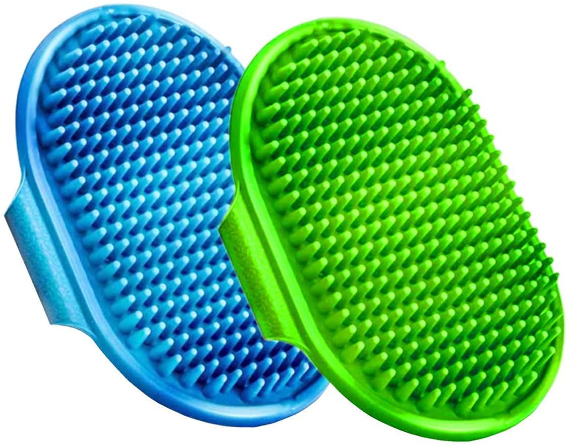 RvPaws Bath and Deshedding Brush for Dogs & Cats | Hand Brush (Pack of 2, Color May Vary) (B0BLSQ5GQP) Amazon Price History, Amazon Price Tracker