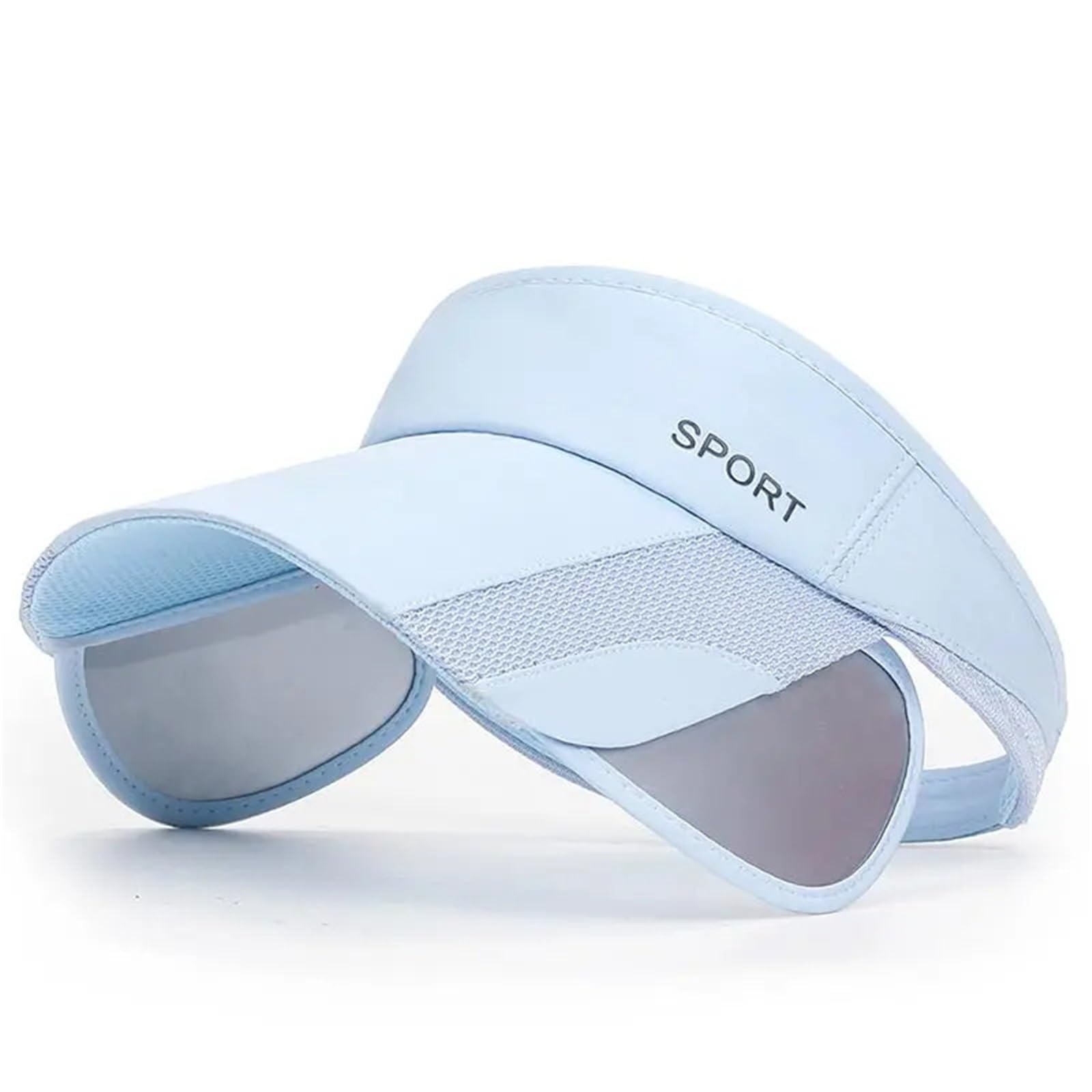 Summer Sky Top - Sombrero para el sol con visera retráctil, cómodo y transpirable, para ciclismo, correr, actividades al aire libre