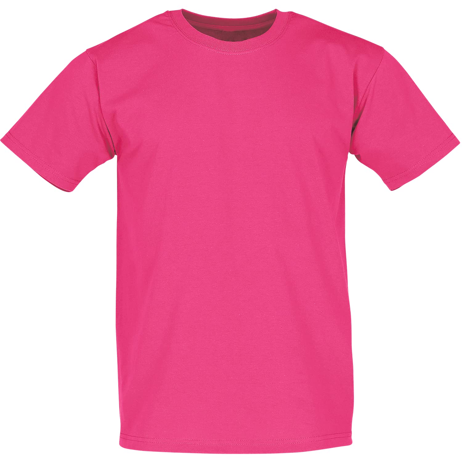 Fruit of the Loom - Valueweight T T-Shirt, Pink (Fuchsia), L