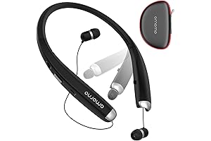 Foldable Pioneer Bluetooth Headphones for Sports with Retractable Earbuds