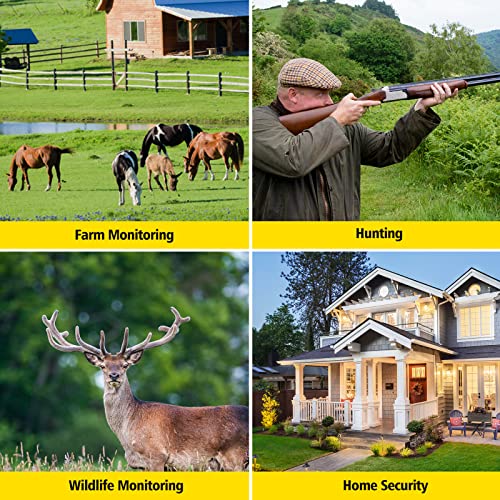 Camparkcam 4K Trail Camera Dual-Lens Starlight Night Vision 60Mp Wifi Bluetooth Game Camera With 0.1S Trigger Ip66 Hunting Cam For Wildlife Monitoring #TOP5