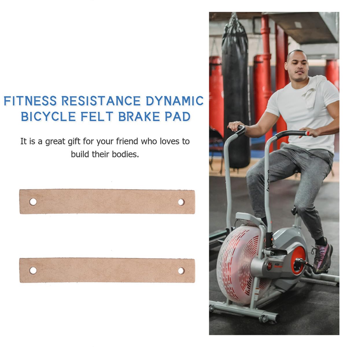 BESPORTBLE 15stücke Leichte Verschleißfeste Bremsbeläge Für Indoor Cycling Installieren rutschfest Für Fitnessgeräte