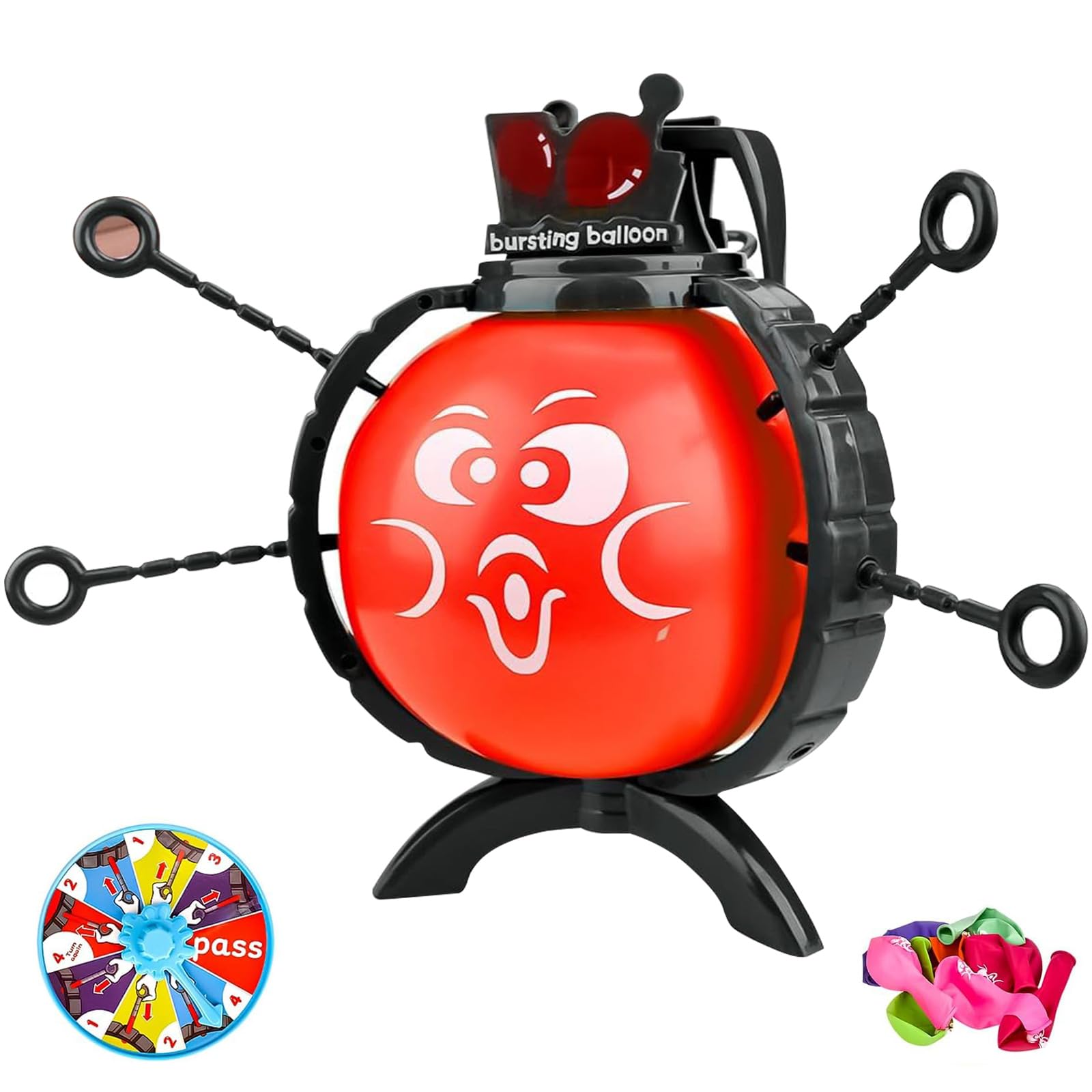 Desktop Balloon Game, Interactive Balloon Burst Game for Kids & Adult, BoomBoom Party Pop the Balloons Family Gathering, Parent-Child Boom Boom Balloons Games Burst Toy