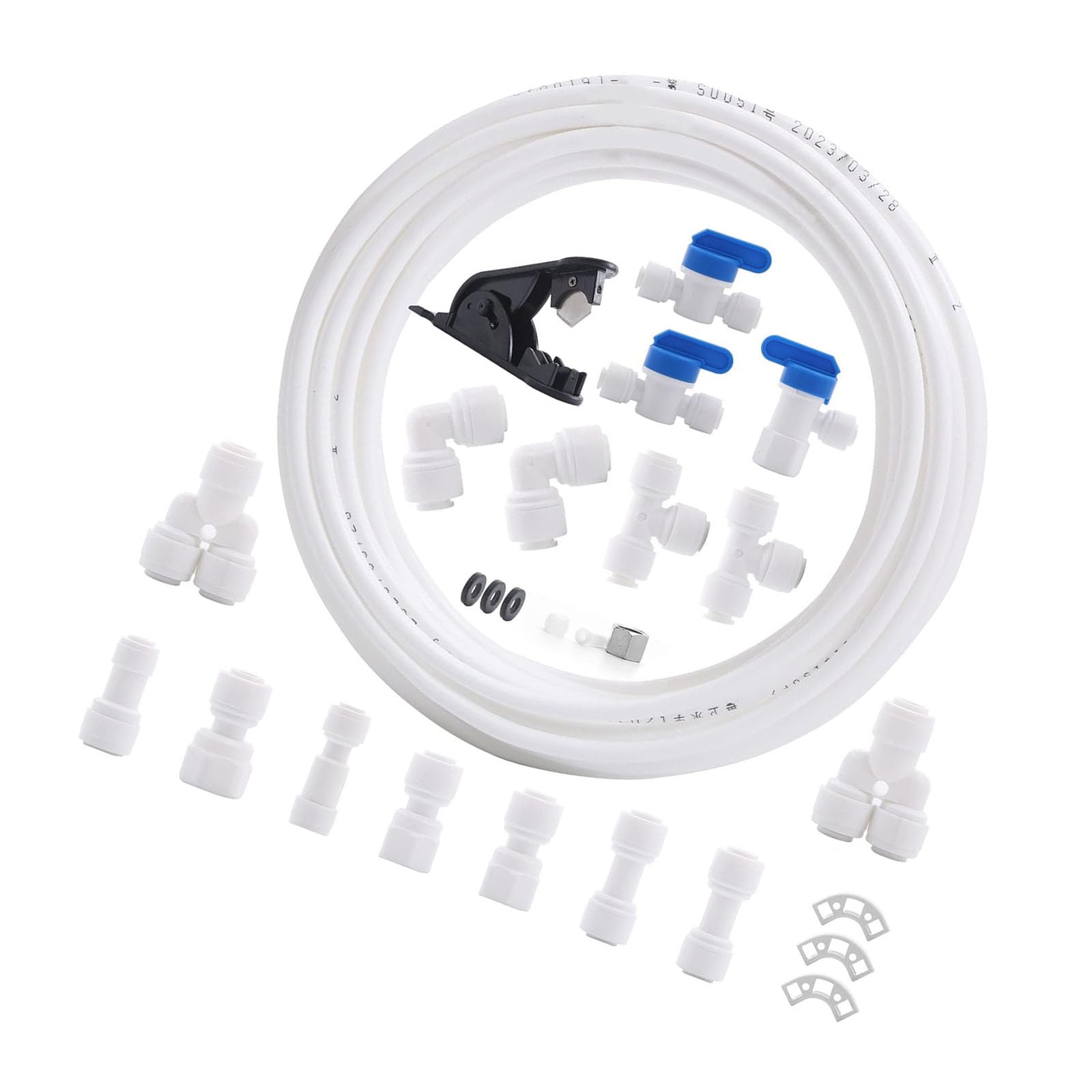 Sistemas Filtro Agua Los Kits Conector Manguera Tuberías Compatibles para Refrigerador Y Cafetera con Ajuste Conectas Rápidas