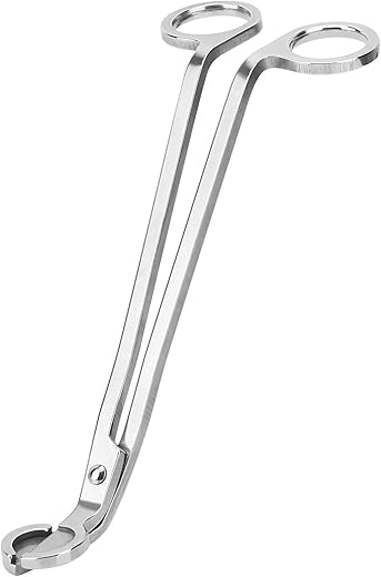 CHEFBEE Candle Wick Trimmer, Polished Stainless Steel Wick Clipper Cutter, Scissors, Reaches...