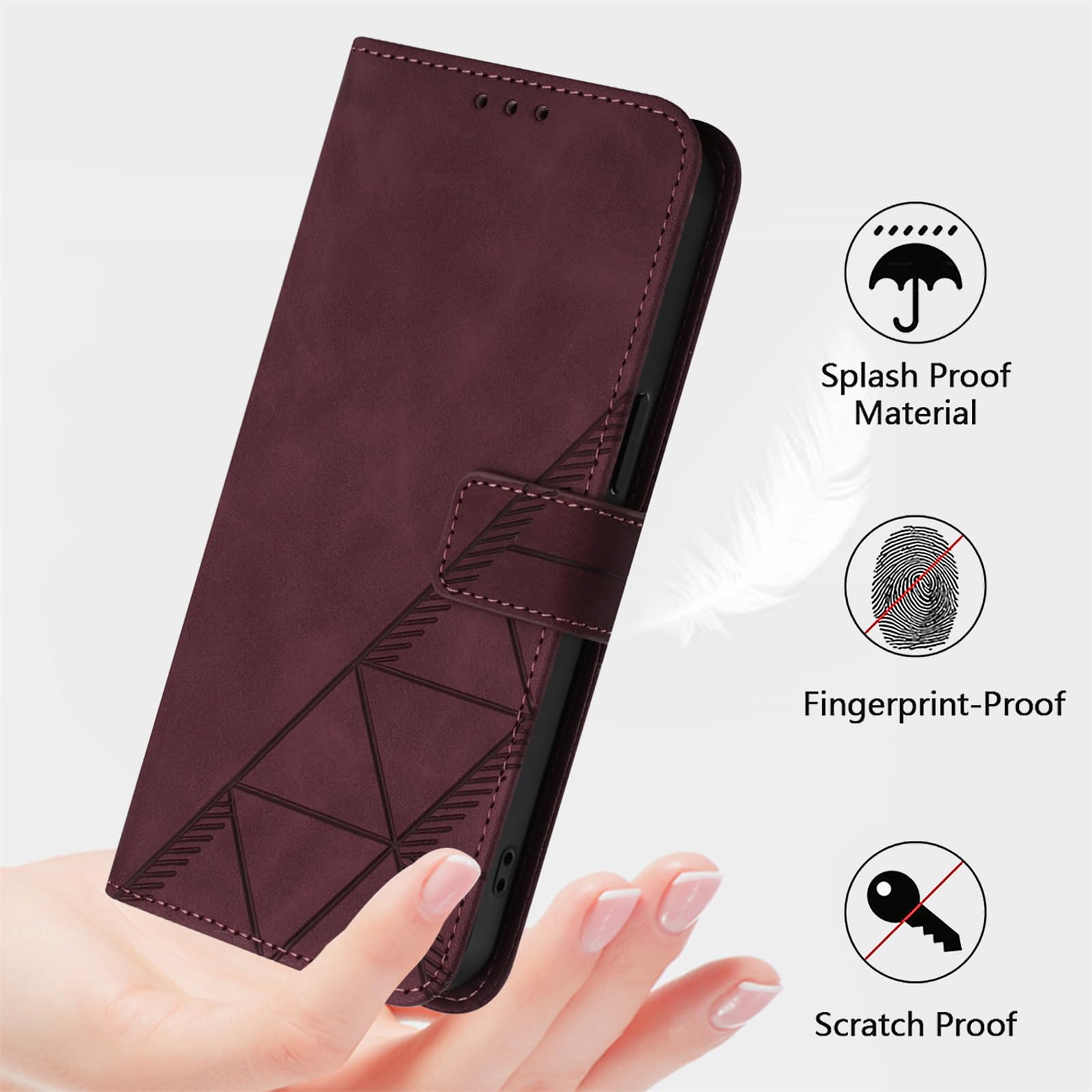 Étui portefeuille pour Motorola Moto G Stylus 5G 2023 avec porte-cartes