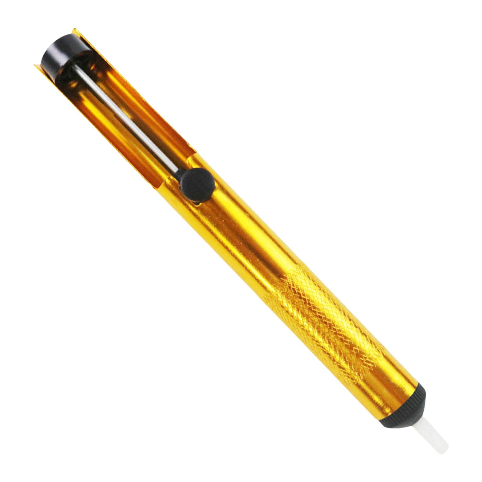 Aluminum Metal Desoldering Pumping Suction Tin Sucker Pen Removal Vacuum Soldering Iron Desolder Hand Welding Tool Pumping Handheld Solder Sucker