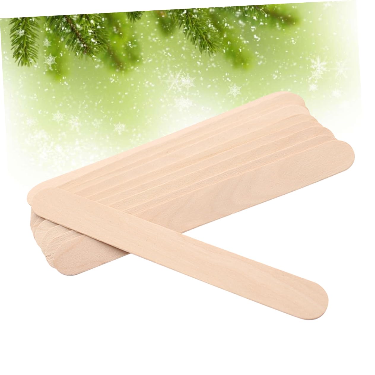 SOLUSTRE 100pcs Hair Remover for Face Set Waxing Supplies After Wax Care Tool Beauty Care Rod Tongue Spatula