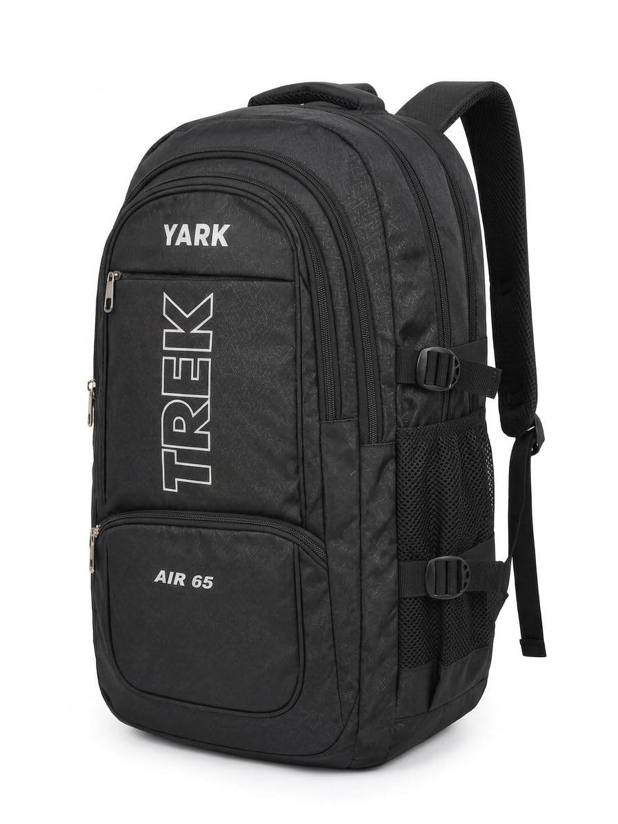 50L Travel Backpack for Men & Women | Large Capacity Waterproof Trekking Bag | Hiking, Camping, College, Office & Weekend Travel Rucksack with Side Bottle Pockets-image-29