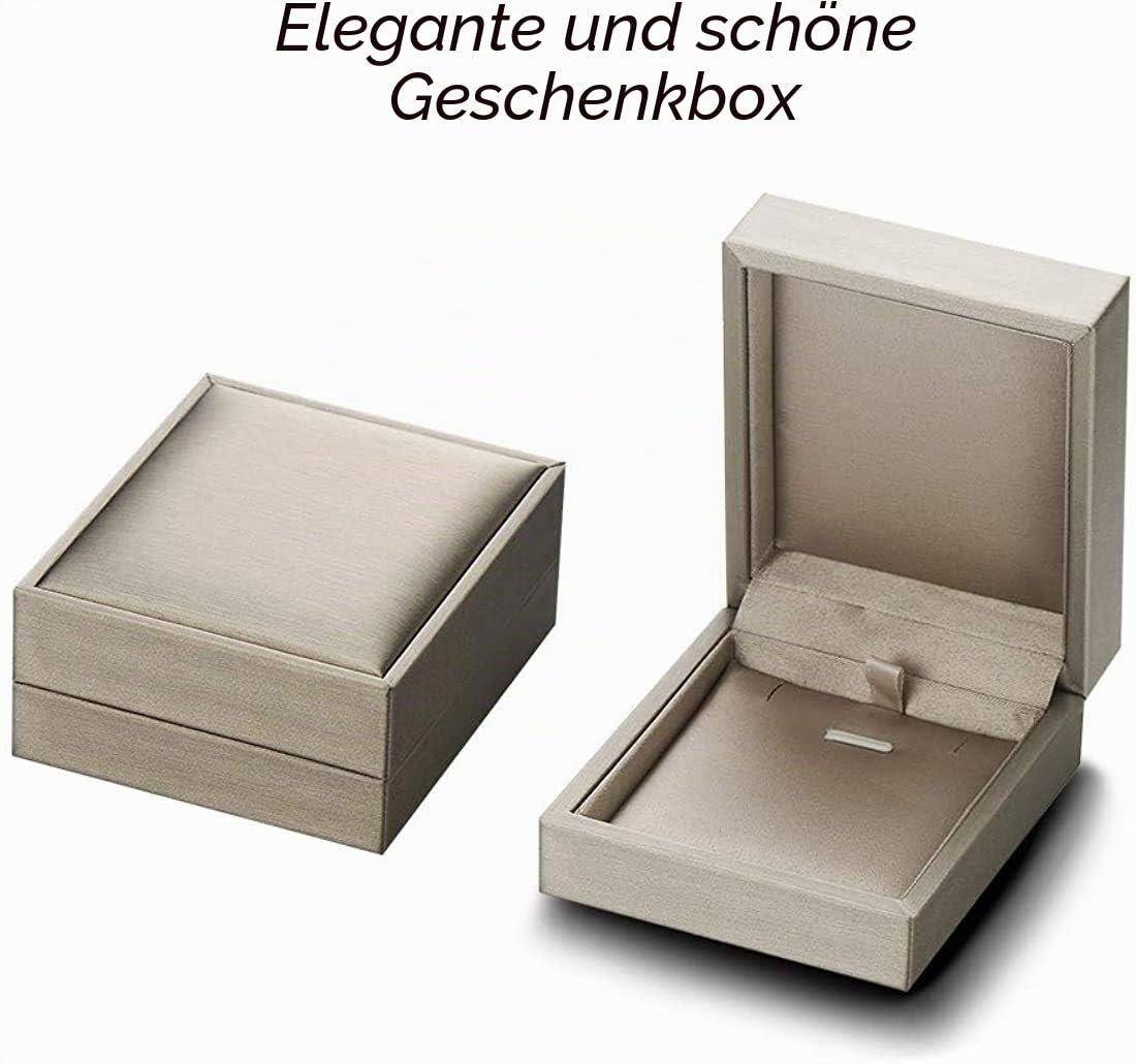 Solide 14 Karat 585 Weiß/Gelb Gold Creolen Huggies Ohrringe mit Moissanite (Karatgewicht 0.2, Farben D-E, Reinheit VVS) im Rundenschliff Schmuck für Damen Mädchen - Größe: 15 * 13 mm