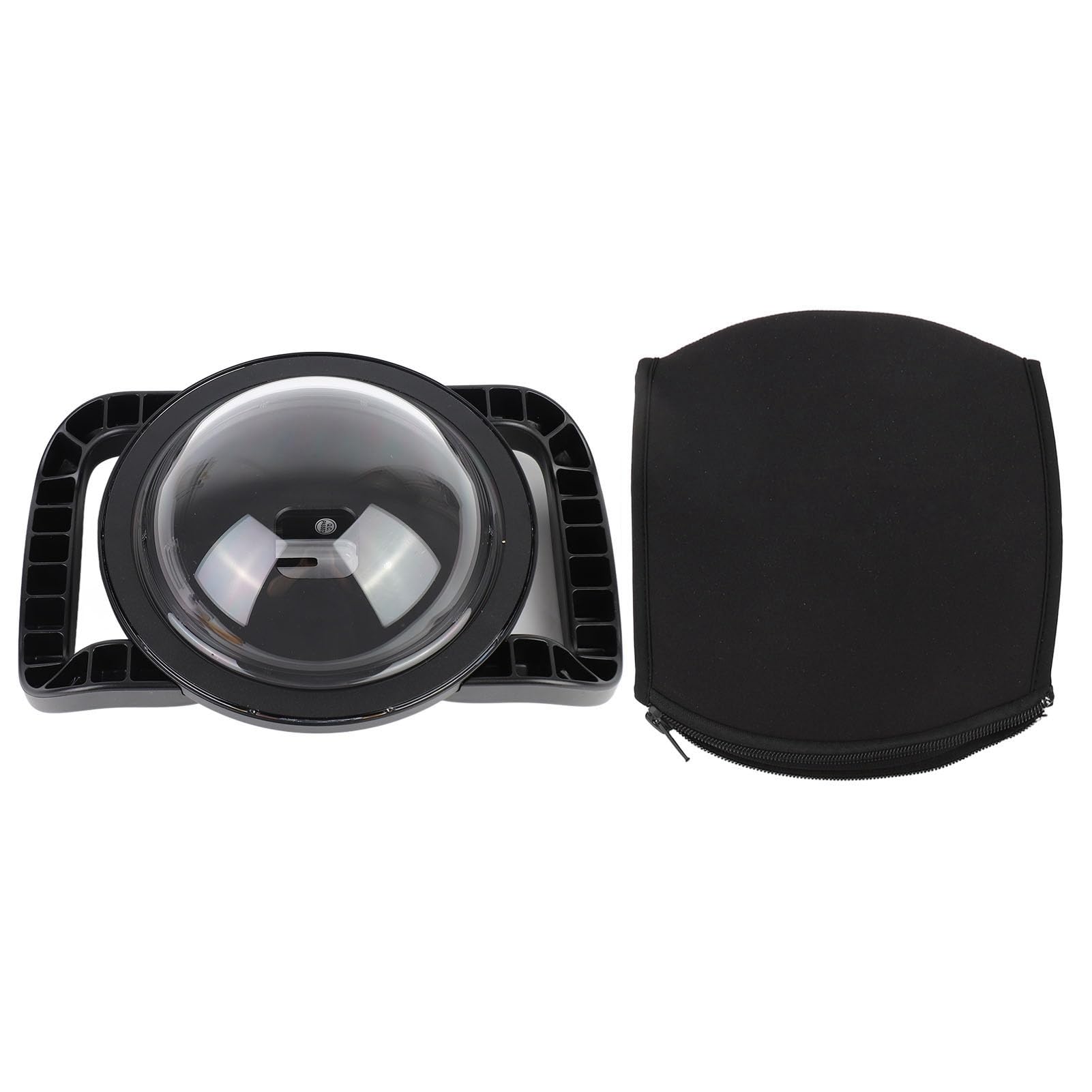 Hidyliu Custodia Professionale per Porta a Cupola per Action Camera per attività in Acque Profonde da 147,6 Piedi con Vista a 180 Gradi per 12 11 10 9 Telecamere