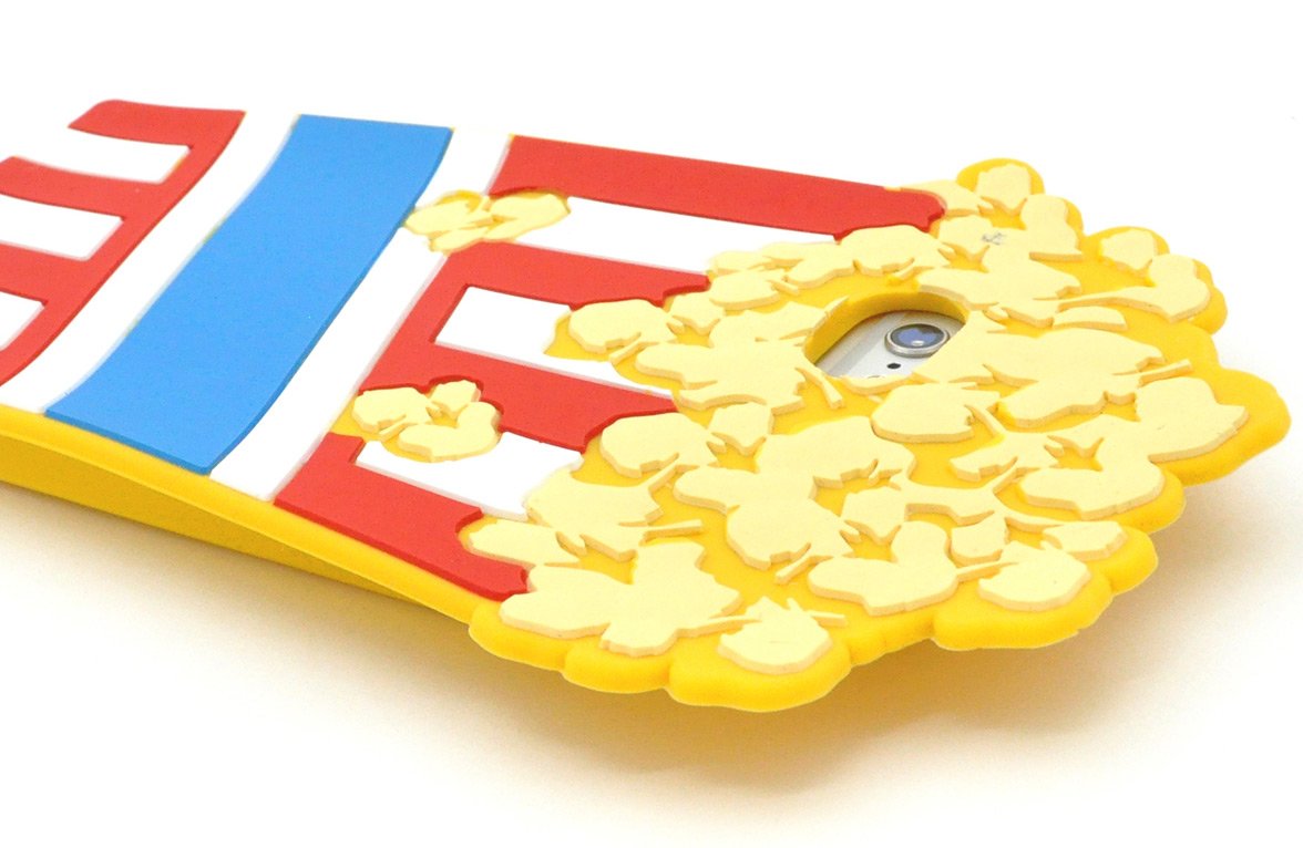 Amazon.co.jp: PLATA iPhone 6 iPhone6s ケース ポップコーン ケース  